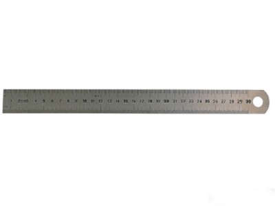ondeugd roddel Kardinaal Meetlat RVS 30 cm. Semi-flexibel - Meten - StoneTech - Steenhouwers ben