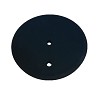 051083 - Celrubberplaat D=290mm.zwart